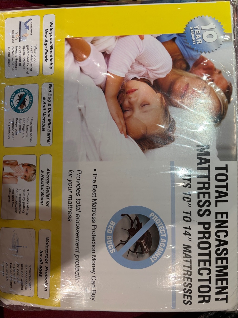BRAND NEW MATTRESS PROTECTOR SIZE TWIN